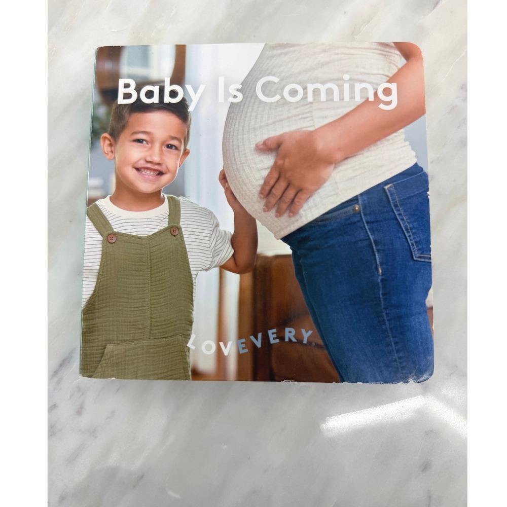 Lovevery Baby Is Coming Board Book Sibling Preparation Bret Turner Wilson